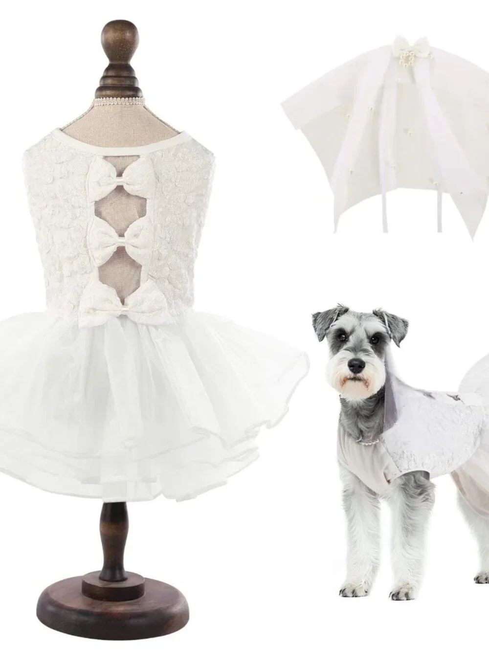 Dog Wedding Dress N1626
